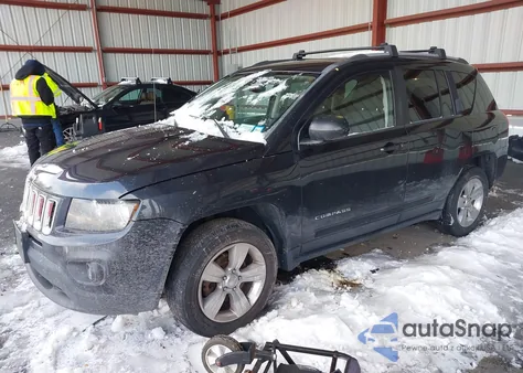 2016 Jeep Compass Sport из США, поврежденный, VIN 1C4NJDBBXGD549409